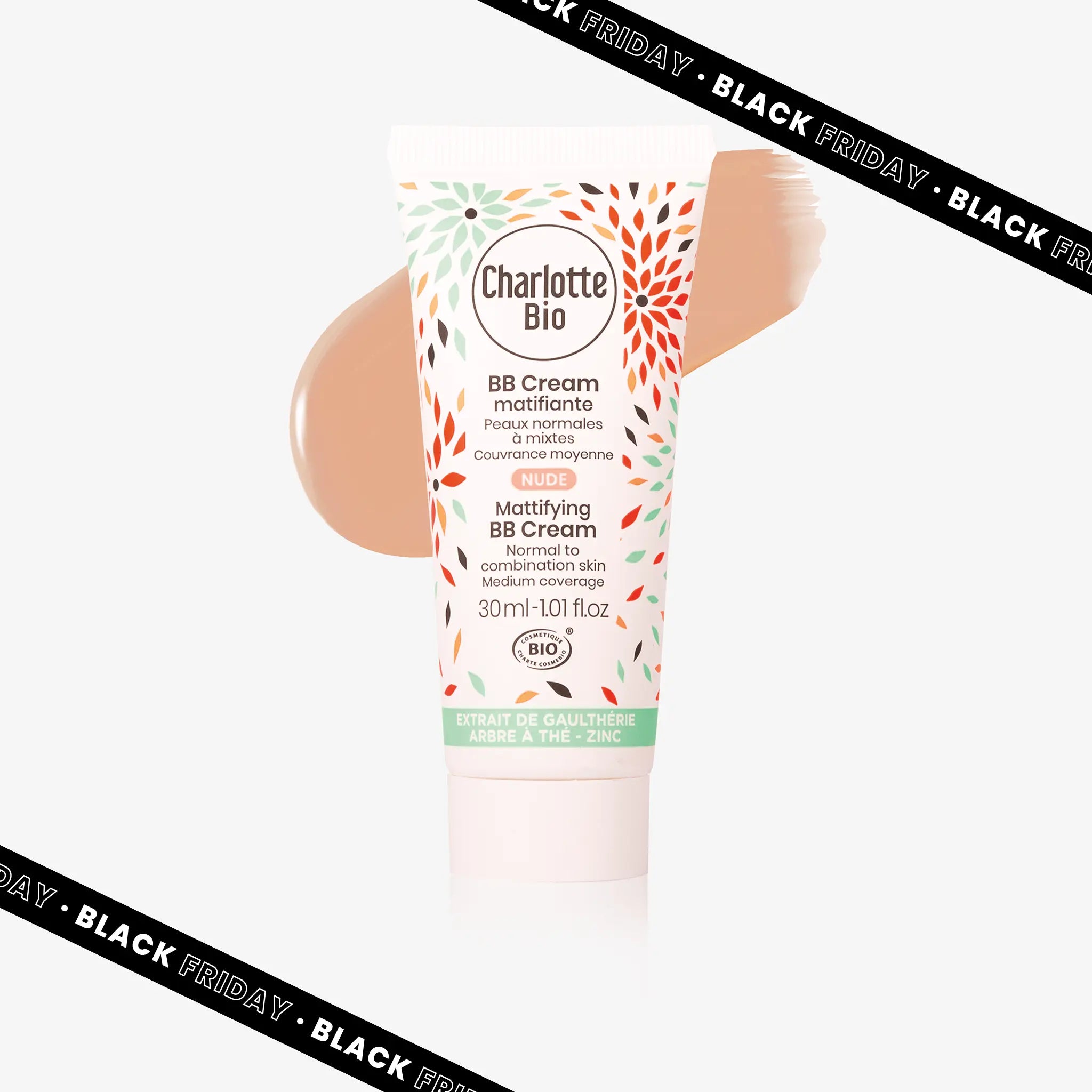 Organic BB cream Nude - medium skin
