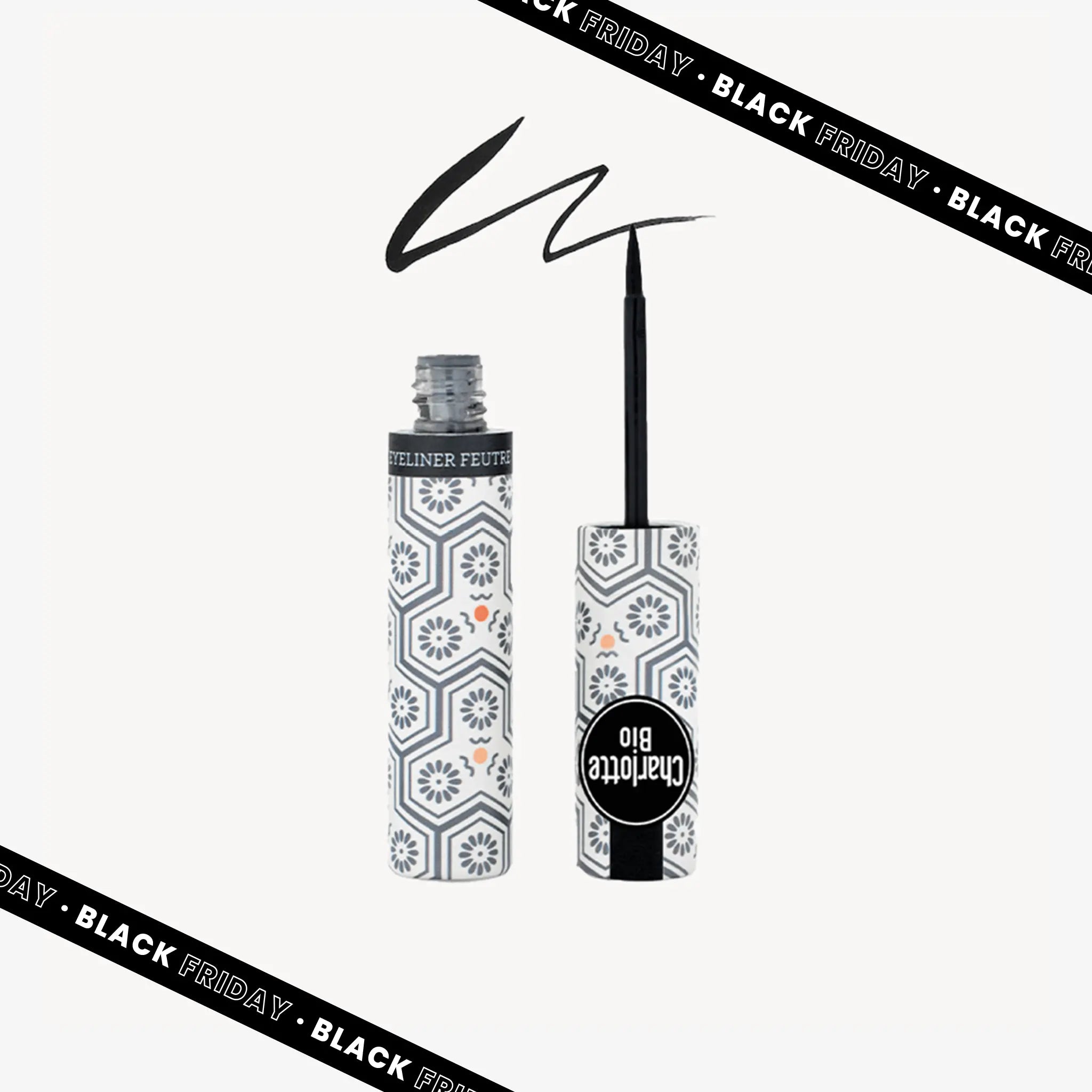 Organic felt-tip eyeliner