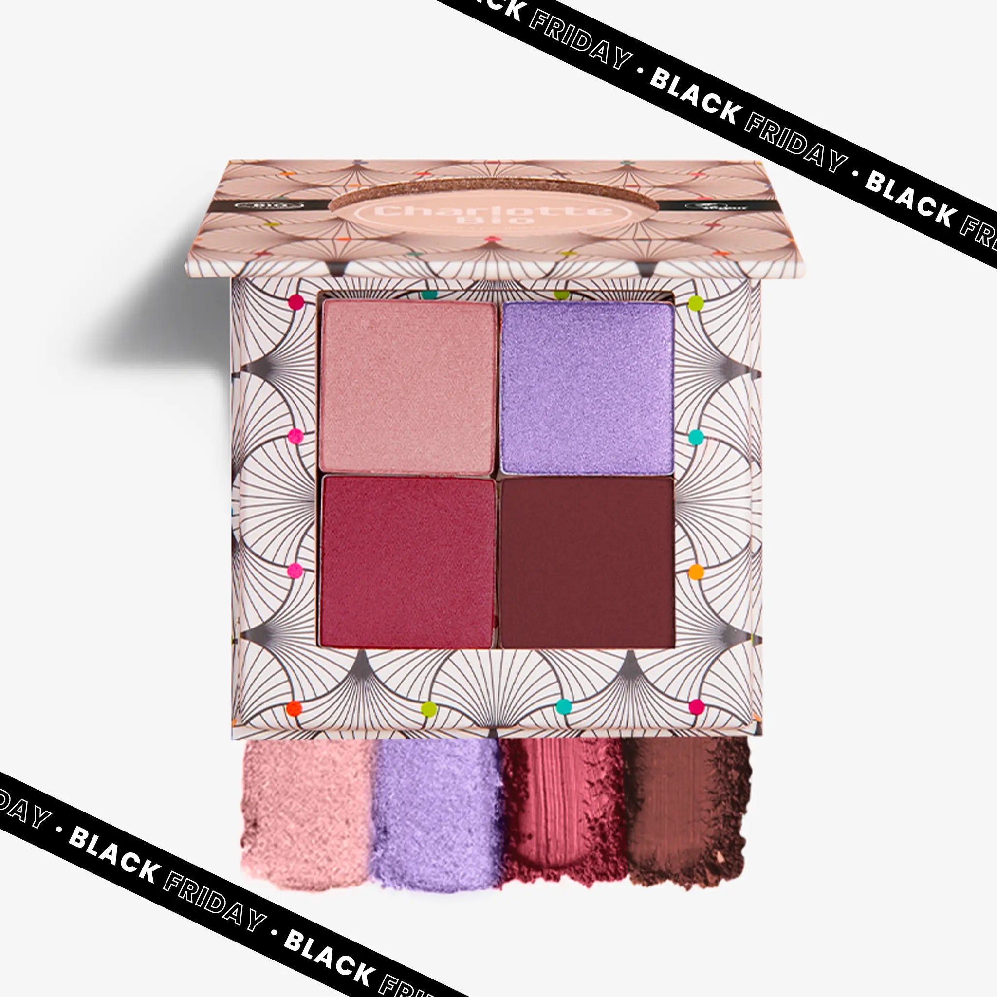 The 4-piece organic eyeshadow palette - Luxury
