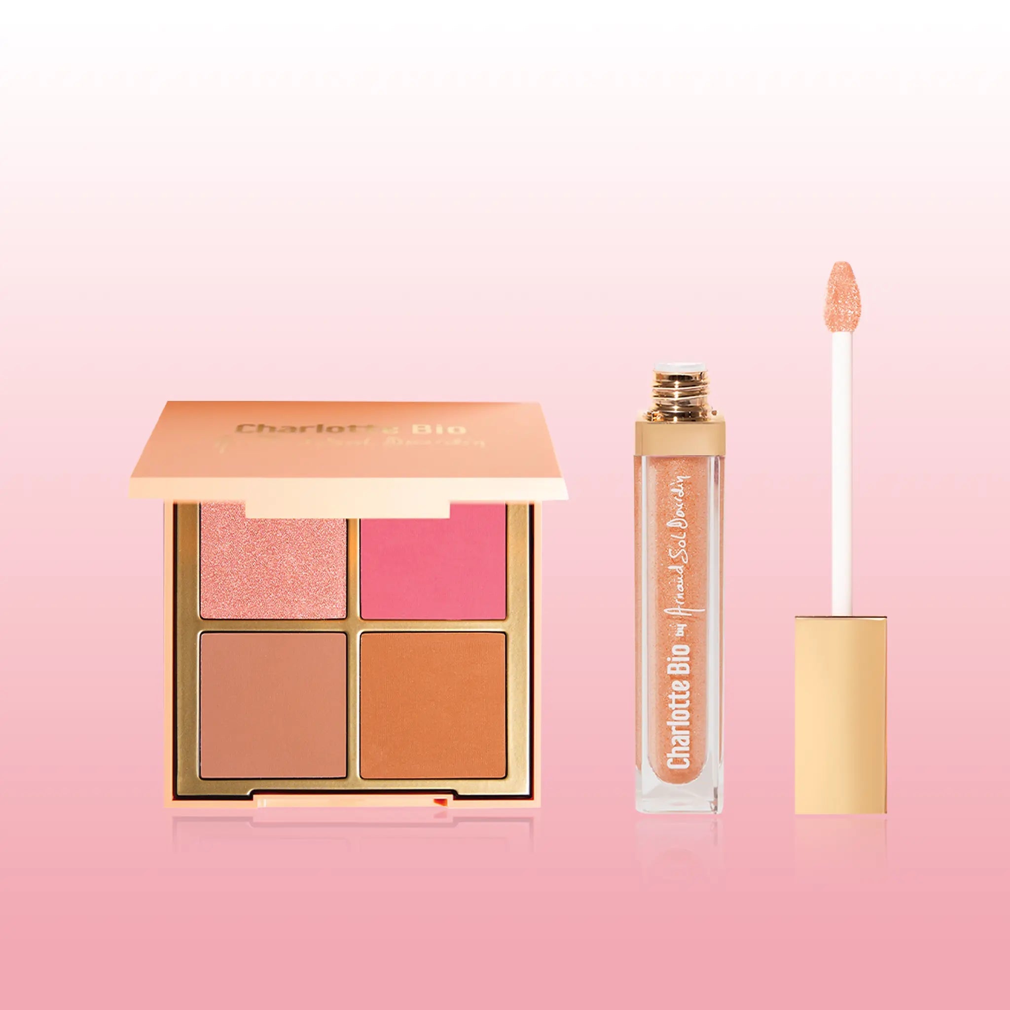 ASD26 - Duo Palette mit gutem Aussehen + Lip Glow - Charlotte Bio